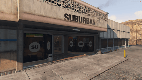 FIVEM Suburban Clothing Store | Retail Interior MLO | Interior & Exterior | Custom Props | Add-On | Optimized | Fivem Ready | High Quality — image 12