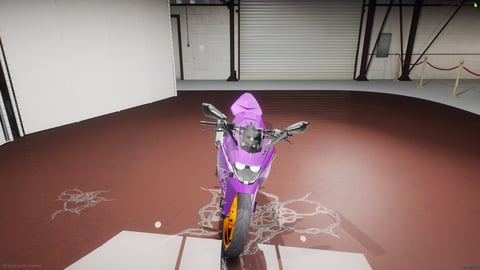 FIVEM Ktm19 | Sport Motorcycle [Unbadged] Add-On | Custom Paint | Orange Wheels | High Performance | Optimized | Fivem Ready | High Quality — image 4
