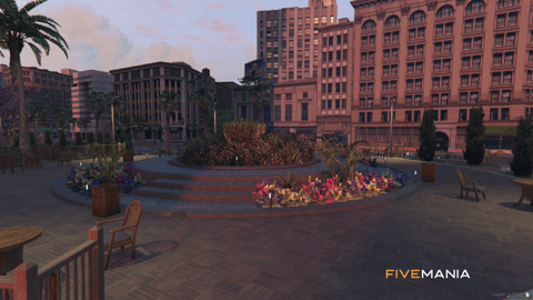 FIVEM Legion V4 | Multi-Purpose City Square MLO | Wedding Venue | Outdoor Amphitheater | Landscaping | Add-On | Optimized | Fivem Ready | High Quality — image 24
