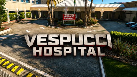 FIVEM Vespucci Hospital | Detailed Hospital MLO | Interior & Exterior | Waiting Rooms | Operating Theatres | Laboratories | Add-On | Optimized | Fivem Ready | High Quality cover