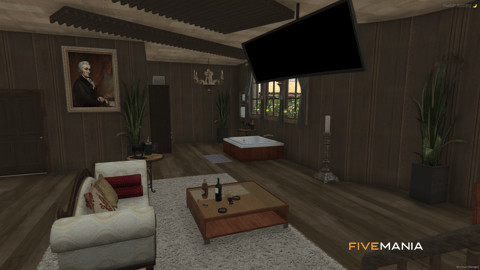 FIVEM Mafia Mansion | Luxury Criminal Estate MLO | Interior & Exterior | Custom Props | Secure Office | Optimized | Fivem Ready | High Quality | Add-On — image 24