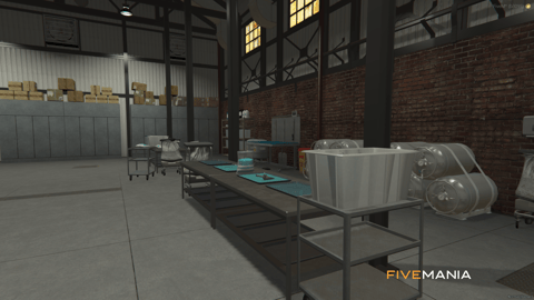 FIVEM Meth Lab | Hidden Industrial MLO | Interior & Exterior | Custom Props | Add-On | Optimized | Fivem Ready | High Quality — image 10