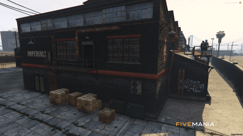 FIVEM Bighorn Biker Club | Biker Gang Clubhouse MLO | Interior & Exterior | Garage | Meeting Room | Lounge | Add-On | Optimized | Fivem Ready | High Quality — image 5
