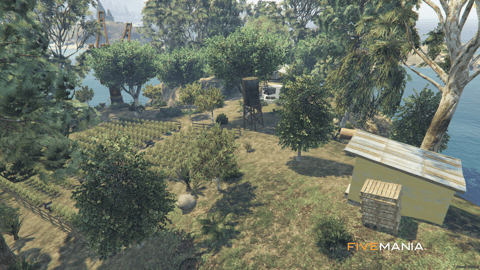 FIVEM Coke Island | Hidden Drug Lab Island MLO | Interior & Exterior | Processing Lab | Crop Farm | Add-On | Optimized | Fivem Ready | High Quality — image 4