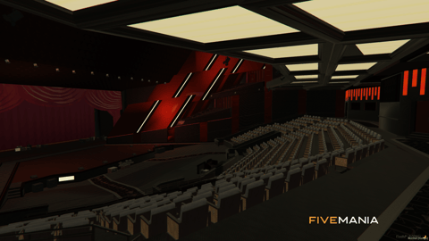 FIVEM The Doppler Cinema | Immersive Movie Theater MLO | Interior & Exterior | Concession Stand | Seating Area | Add-On | Optimized | Fivem Ready | High Quality — image 24