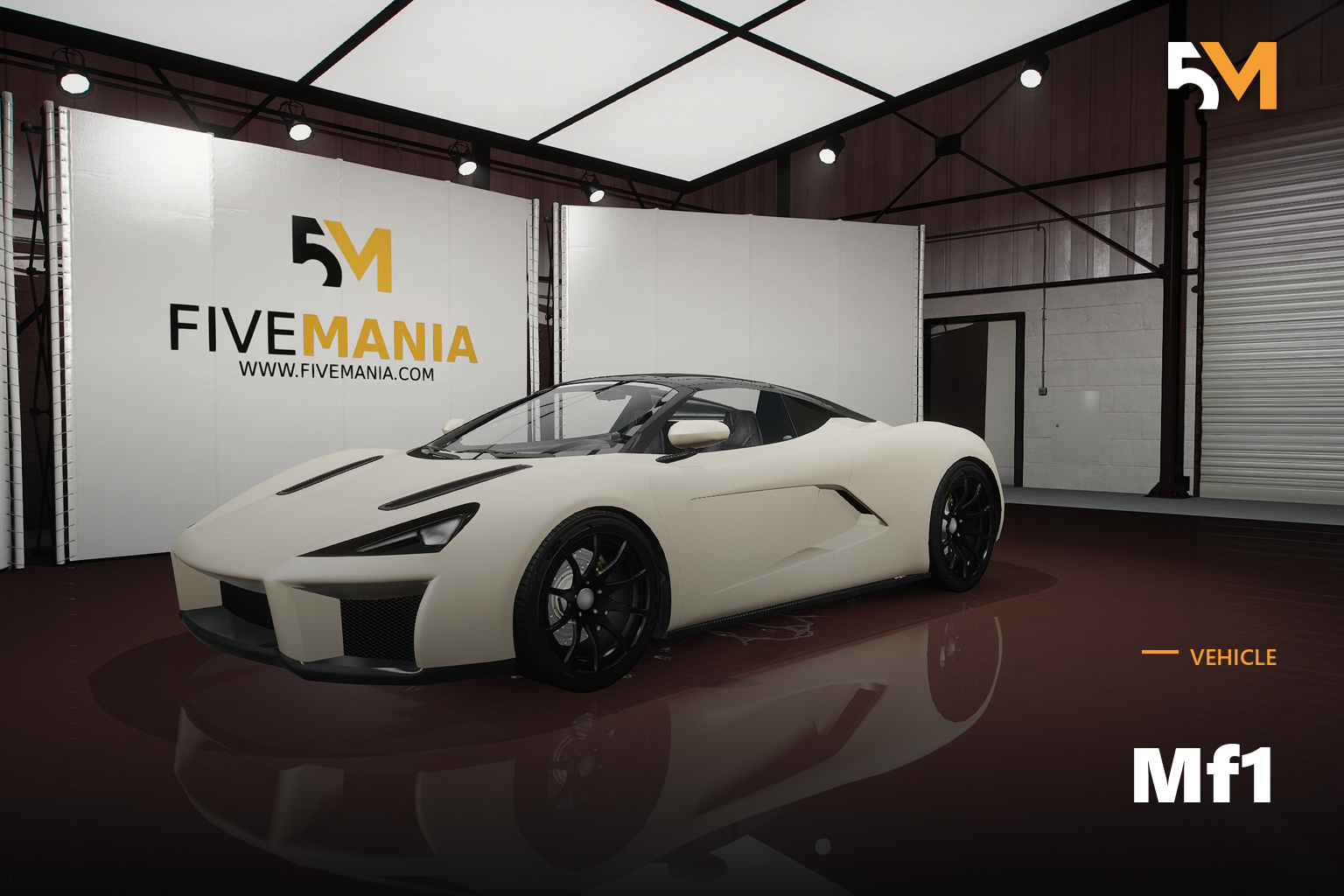 FIVEM Mf1 | Realistic Sports Car [Badged] Add-On | Optimized | Fivem Ready | High Quality