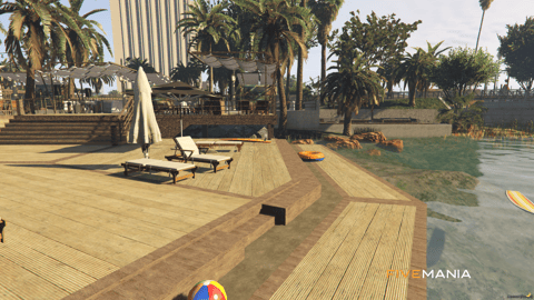 FIVEM Grove Street Lake | Multi-Purpose Waterfront MLO | Gym & Office | Outdoor Lounge | Amphitheater & Beach | Add-On | Optimized | Fivem Ready | High Quality — image 39