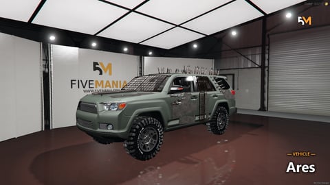 FIVEM Ares | Armored Off-Road SUV [Unbadged] Add-On | Custom Armor & Spikes | Add-On | Optimized | Fivem Ready | High Quality, image 6