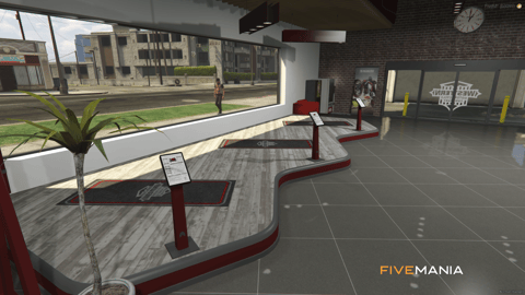 FIVEM Western Motorcycle Dealership | Custom Motorcycle Dealership MLO | Interior & Exterior | Showroom & Office | Lounge Area | Add-On | Optimized | Fivem Ready | High Quality — image 10