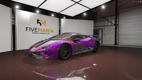 FIVEM Moth | Custom Battle Car [Unbadged] Add-On | Spikes & Armor | Unique Livery | Optimized | Fivem Ready | High Quality | Add-On, image 3