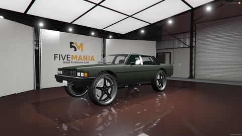 FIVEM Emp1 | Classic Donk Sedan [Unbadged] Add-On | Custom Wheels | Lifted Suspension | Optimized | Fivem Ready | High Quality, image 3