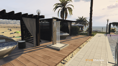 FIVEM Luma Beach Club | Exclusive Coastal Retreat MLO | Pool & Bar | Lounge Areas | Custom Props | Add-On | Optimized | Fivem Ready | High Quality — image 4