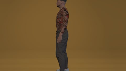 Jiwon | Male Ped | Multiple Outfits | Optimized & Fivem Ready [Add-On] — image 9