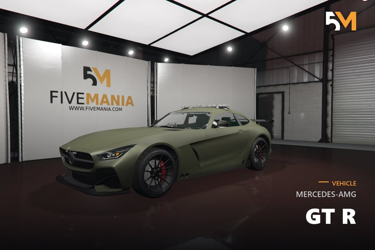 FIVEM Mercedes-AMG GT R, Lore Friendly Sports Car