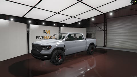 FIVEM Bison Bisxl3 | Off-Road Pickup Truck Add-On | Interior & Exterior | Working Lights | Off-Road Tires | Add-On | Optimized | Fivem Ready | High Quality, image 3