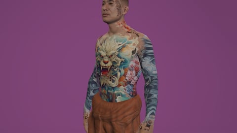 Pris Jap | Custom Character | Multiple Outfits | Optimized & Fivem Ready [Add-On] — image 3