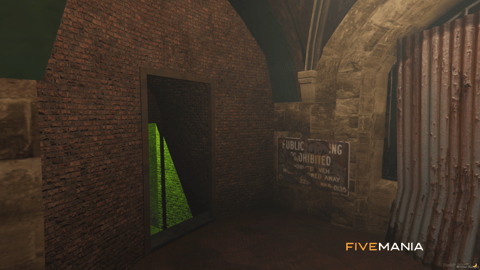 FIVEM Legion Square And Sewers Reworked | Expanded Map MLO | Underground Parking & Sewers | Exterior Overhaul | Add-On | Optimized | Fivem Ready | High Quality — image 23
