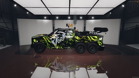 FIVEM Xgv Tds 6x6 | Custom 6x6 Off-Road Truck [Unbadged] Add-On | Custom Livery | Working Lights | Tuning Parts | Add-On | Optimized | Fivem Ready | High Quality — image 7
