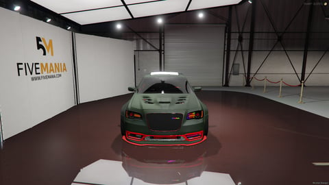 FIVEM Chrysler 300 | Realistic Sports Sedan [Badged] Add-On | Custom Body Kit | Working Lights | Tuning Parts | Add-On | Optimized | Fivem Ready | High Quality — image 4