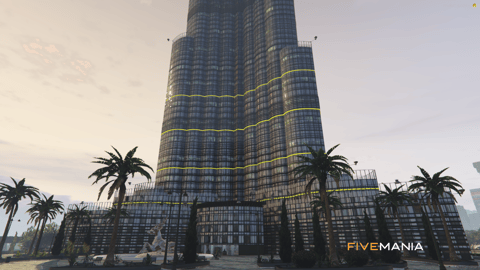 FIVEM Burj Khalifa | Iconic Skyscraper MLO | Multiple Interiors & Businesses | Luxury Apartments | Exterior & Interior | Add-On | Optimized | Fivem Ready | High Quality — image 2