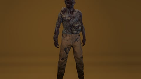 Victor | FiveM Male Ped | Zombie Character | Multiple Outfits | Optimized & Fivem Ready [Add-On], image 5