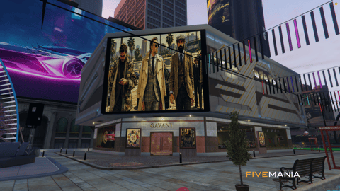 FIVEM Legion Square V5 | Revitalized City Hub MLO | Outdoor Stage & Shops | Dynamic Lighting | Add-On | Optimized | Fivem Ready | High Quality — image 19