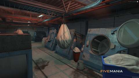 FIVEM Laundry Superlab Los Santos | Industrial Laundry MLO | Interior & Exterior | Working Machines | Storage Areas | Add-On | Optimized | Fivem Ready | High Quality — image 14