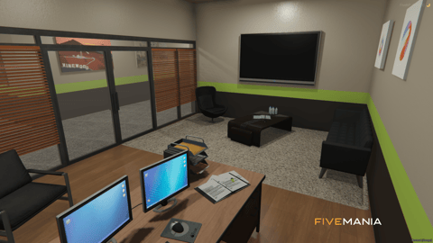 FIVEM Gruppe Sechs Headquarters | Lore-Friendly Corporate Headquarters MLO | Interior & Exterior | Multiple Offices | Meeting Rooms | Locker Rooms | Add-On | Optimized | Fivem Ready | High Quality — image 5