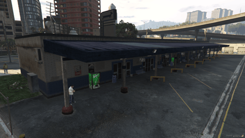 FIVEM Bus Station | Lore-Friendly Transit Hub MLO | Interior & Exterior | Waiting Area | Offices | Add-On | Optimized | Fivem Ready | High Quality — image 2