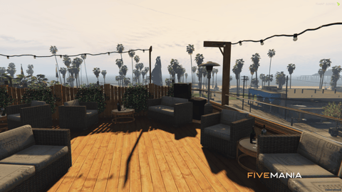 FIVEM Al Dentes Restaurant | Authentic Italian Dining MLO | Interior & Exterior | Rooftop Terrace | Full Kitchen | Bar Area | Add-On | Optimized | Fivem Ready | High Quality — image 24