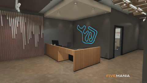 FIVEM Bennys Racetrack | Custom Racing Circuit MLO | Interior & Exterior | Track Lighting | Seating Area | Add-On | Optimized | Fivem Ready | High Quality — image 11