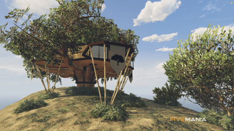 FIVEM Tree House | Unique Residential MLO | Interior & Exterior | Custom Props | Scenic Views | Add-On | Optimized | Fivem Ready | High Quality — image 2