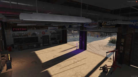 FIVEM Ottos Mechanic | Full-Service Garage MLO | Interior & Exterior | Custom Props | Neon Lighting | Add-On | Optimized | Fivem Ready | High Quality — image 10