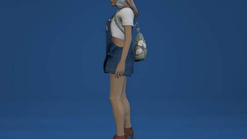 Adeline | Female Ped | Multiple Outfits | Optimized & Fivem Ready [Add-On] — image 9