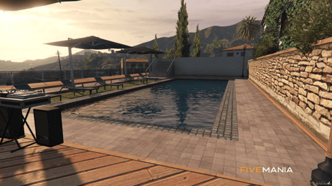 FIVEM Vinewood Villa V2 | Luxury Modern Estate | Interior & Exterior | Pool & Garage | Gym & Kitchen | Add-On | Optimized | Fivem Ready | High Quality — image 5