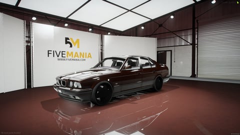 FIVEM M5e34 | Realistic Sports Sedan [Badged] Add-On | Optimized | Fivem Ready | High Quality — image 3