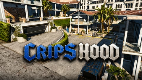 FIVEM Rips Hood | Gang Hideout MLO | Interior & Exterior | Music Studio | Gym | Add-On | Optimized | Fivem Ready | High Quality cover