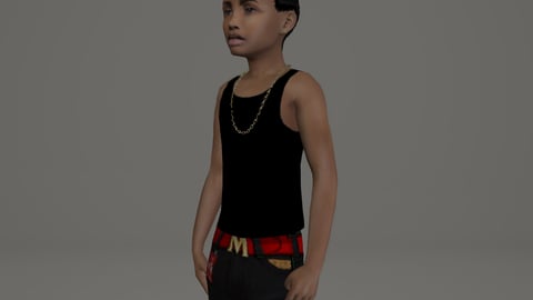 Jamal | Male Teen Ped | Optimized & Fivem Ready [Add-On] — image 4