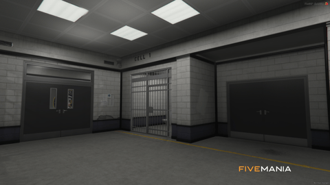 FIVEM Mission Row Police Department | Detailed Police Station MLO | Interior & Exterior | Offices | Cells | Interrogation Rooms | Add-On | Optimized | Fivem Ready | High Quality — image 26