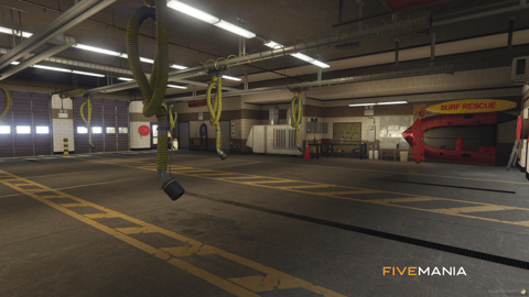 FIVEM Blaine County Fire Station | Detailed Fire Station MLO | Interior & Exterior | Offices & Garage Bays | Lore Friendly | Add-On | Optimized | Fivem Ready | High Quality — image 6