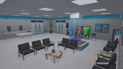FIVEM Vespucci Hospital | Detailed Hospital MLO | Interior & Exterior | Waiting Rooms | Operating Theatres | Laboratories | Add-On | Optimized | Fivem Ready | High Quality — image 9