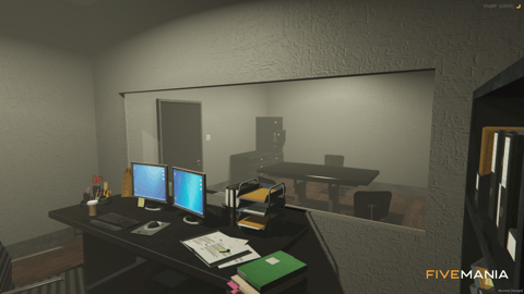 FIVEM Vespuccipolice | Modern Police Department MLO | Interior & Exterior | Jail Cells | Armory | Parking Garage | Add-On | Optimized | Fivem Ready | High Quality — image 14