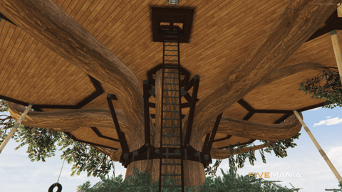 FIVEM Tree House | Unique Residential MLO | Interior & Exterior | Custom Props | Scenic Views | Add-On | Optimized | Fivem Ready | High Quality — image 7