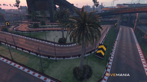 FIVEM Bennys Racetrack | Custom Racing Circuit MLO | Interior & Exterior | Track Lighting | Seating Area | Add-On | Optimized | Fivem Ready | High Quality — image 5