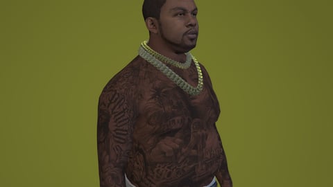 Cube | Male Ped | Multiple Outfits | Optimized & Fivem Ready [Add-On] — image 3