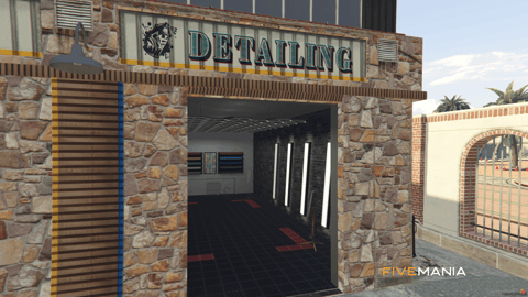 FIVEM Sandy Mechanic | Custom Mechanic Shop MLO | Interior & Exterior | Reception & Lounge | Detailing Bay | Gaming Zone | Add-On | Optimized | Fivem Ready | High Quality — image 5