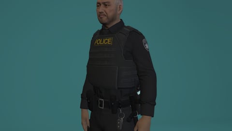 Cheng | Male Ped | Multiple Outfits | Optimized & Fivem Ready [Add-On] — image 4