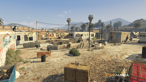 FIVEM Reinforced Stabcity | Fortified Settlement MLO | Custom Walls | Add-On | Optimized | Fivem Ready | High Quality — image 11