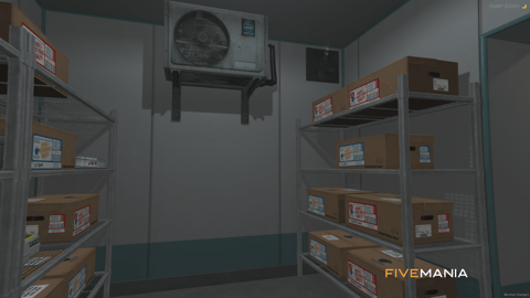 FIVEM Cat Caffee | Charming Cafe MLO | Interior & Exterior | Full Kitchen | Office & Storage | Outdoor Seating | Add-On | Optimized | Fivem Ready | High Quality — image 12