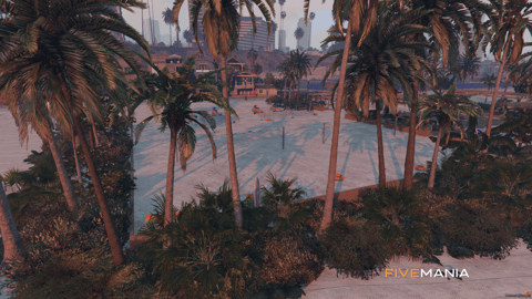 FIVEM Beach Club | Vibrant Coastal MLO | Bar & Hot Tub | Seating Areas | Add-On | Optimized | Fivem Ready | High Quality — image 14